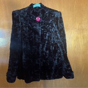 Sasson Juniors Faux Fur Coat.